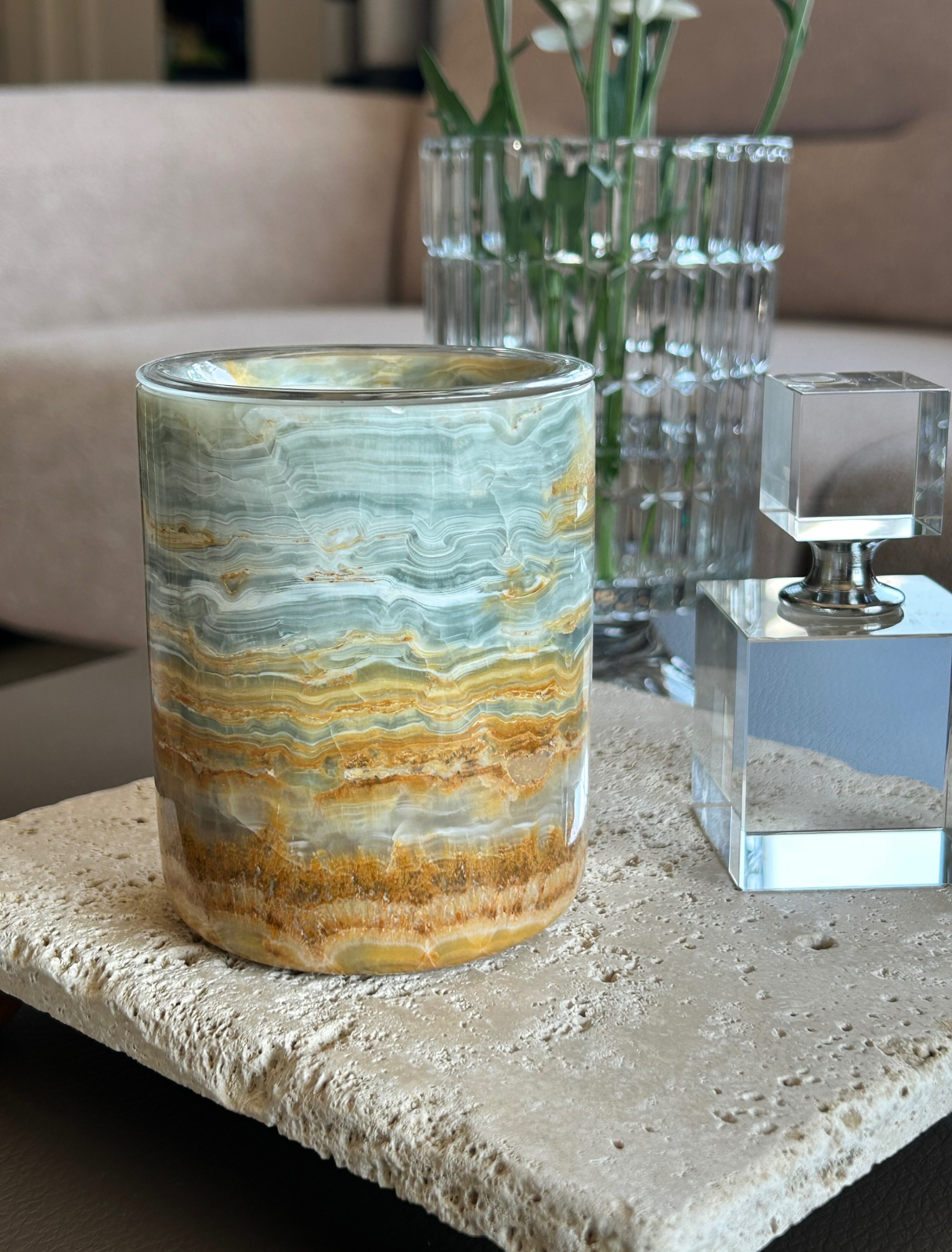 Calcit Vessel ONYX