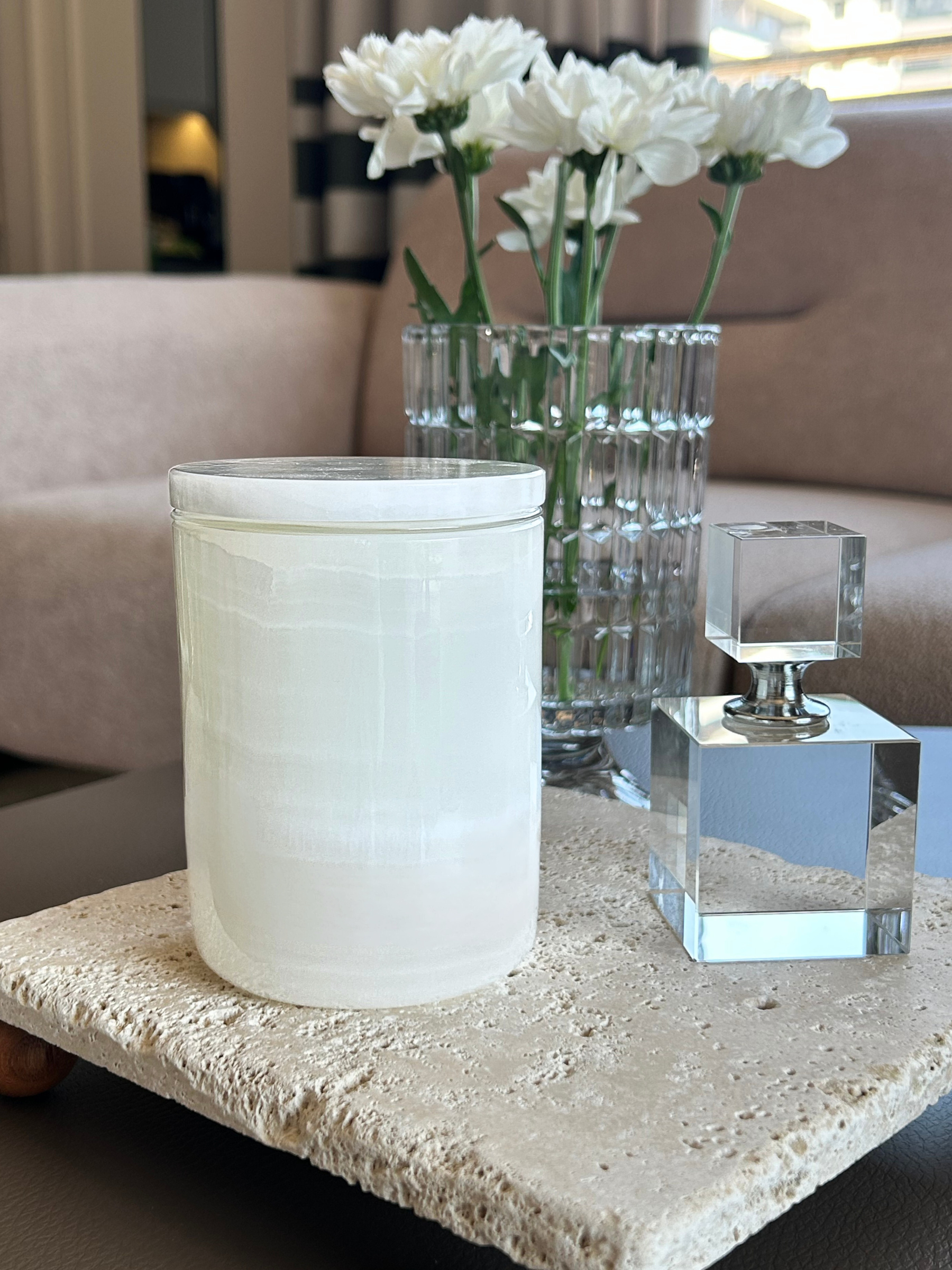 Alabaster Vessel ONYX