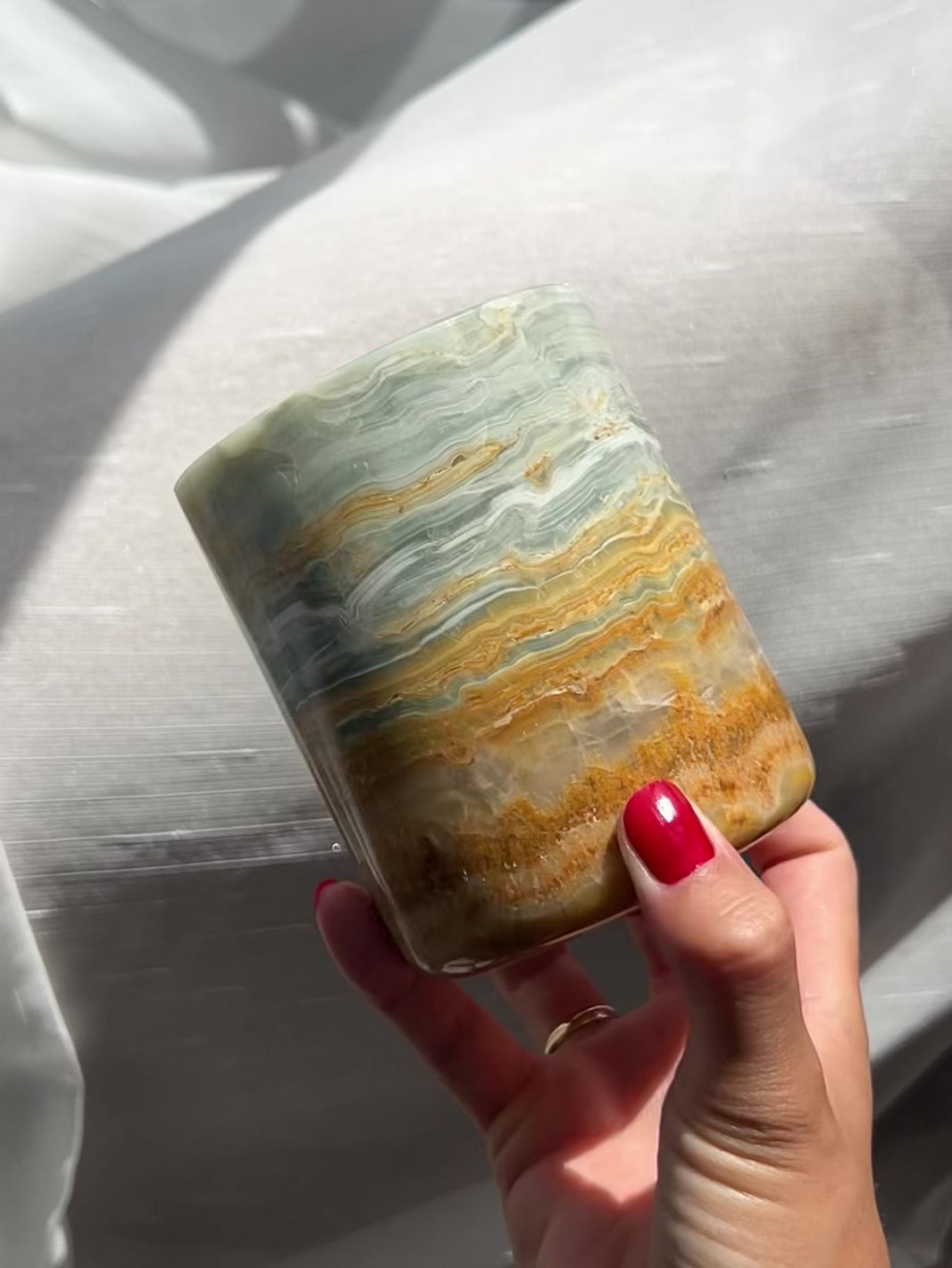 Calcit Vessel ONYX
